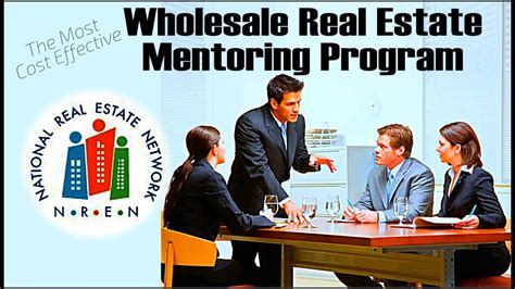 real estate mentoring programs.